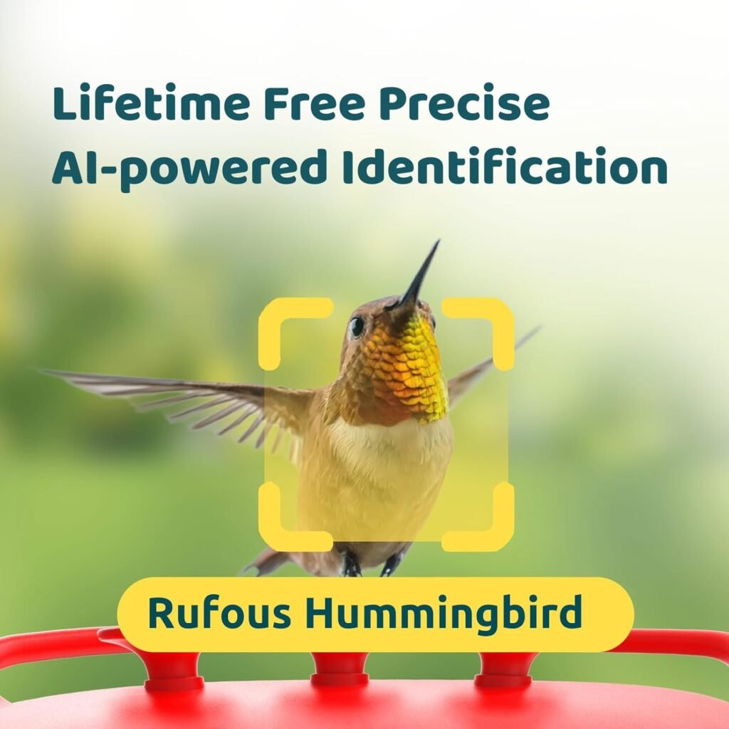 Birdfy Hum Feeder (Hummingbird Edition)